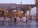 Masjid Al Nabawi in Madinah - Saudi Arabia (shields)