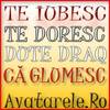 te iubesc te doresc dute dracu ca glumesc