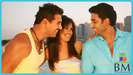 Priyanka cu John Abraham si Abishek Baccan in Dostana 2008