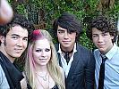 Avril Lavigne and Joans Brothers