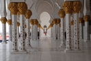 Sheikh Zayed Mosque in Dubai (pillars)