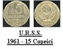 urss - 1961 - 15 copeici