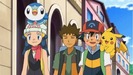 Ash,Dawn si Brock mergeau spre orasul Eramagrald.