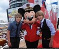 Mickey Mouse with Dylan and Cole