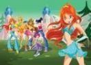 Winx Club si conducatoarea Winx