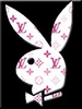 Playboy_Louis_Vuitton_White_Pink