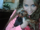 miley and puppyyyyy