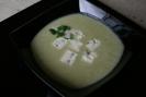 asparagus soup & Roquefort