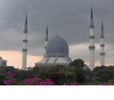 Sultan Salahuddin Abdul Aziz Shah Mosque in Selangor - Malaysia