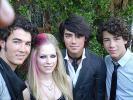 jonas_brothers and avril lavigne