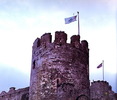 Conwy Castle, Gwynedd, North Wales (Turret_View)