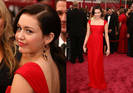 Miley red dress