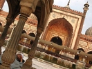 Jama Mosque in New Delhi - India (courtyard)