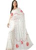 White-designer-saree