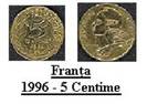 franta - 1996 - 5 centime