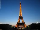 Poze Noaptea Turnul Eiffel Paris Franta