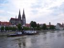 Regensburg -Vazut de pe Dunare