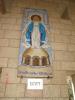 091 Israel - Nazareth - Biserica Buna Vestire (tablou mozaic donat de Egipt)