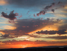 Sunset over Santa Fe