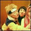 naruto and rok lee un sarut sakura cosplay