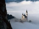 Neuschwanstein Castle, Bavaria, Germany - clowds