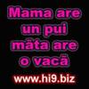 mama are un pui mata are o vaca