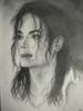 portret cu Michael Jackson
