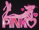 PinkPantherBlackGirlsTee2