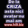 dela criza asta nici avatar nu mai am