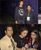 Preity Zinta si Arjun Rampal le dadeau autografe fanilor
