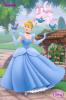 10. cinderella and birds in dress