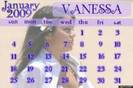 calendar cu Vanessa