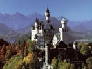 Neuschwanstein Castle, Bavaria, Germany - mountains