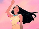 Pocahontas condusa de vant