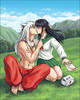 kiriban___Inuyasha_and_Kagome_by_El
