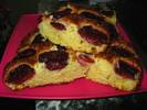plum cake sectiune