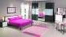 dormitor pe roz