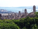 Suleiman Mosque in Istanbul - Turkey (view to Bosphorus)